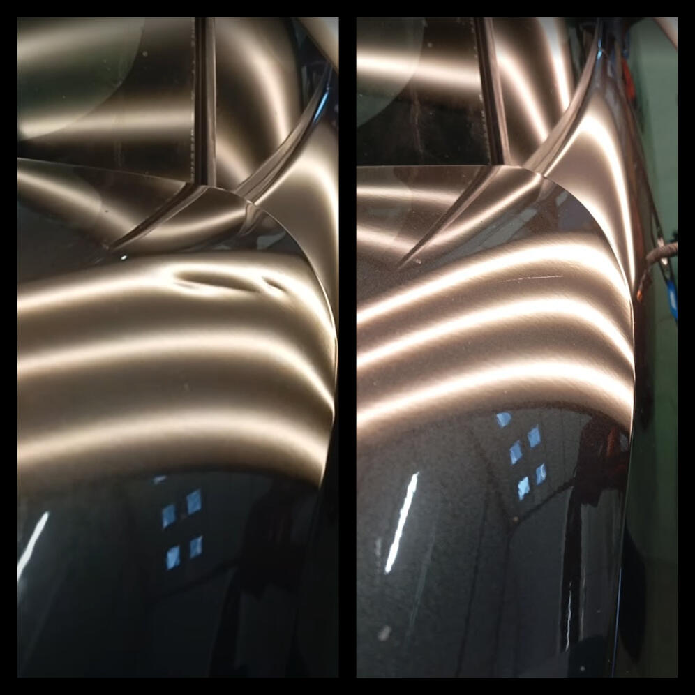 Ripristino bolli da grandine su cofano Audi A4 - Esperto Trentino